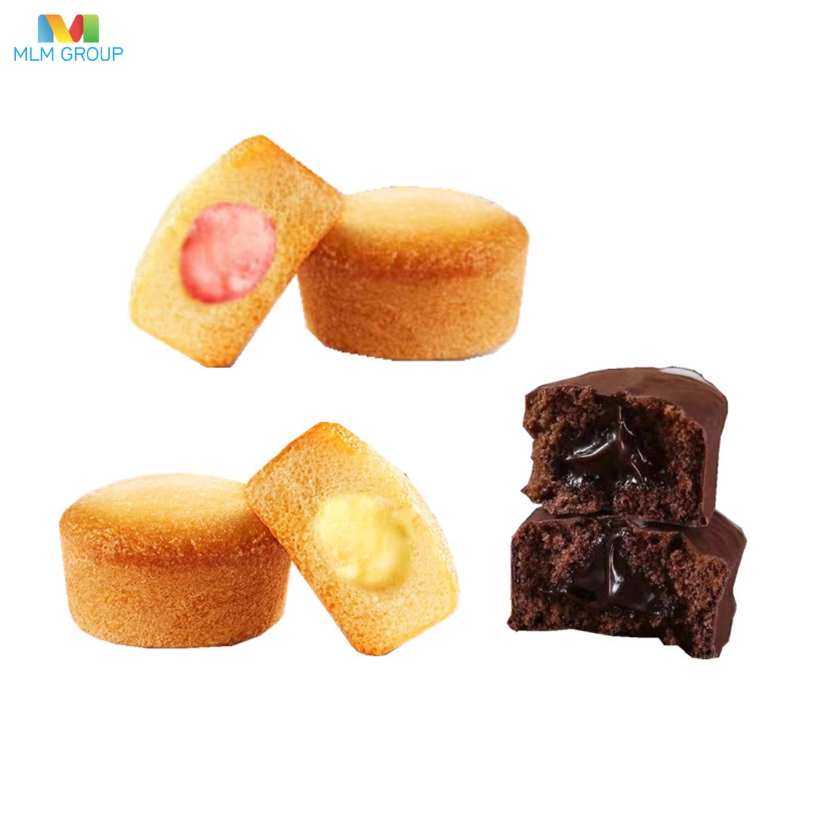 Máquina para rellenar pasteles