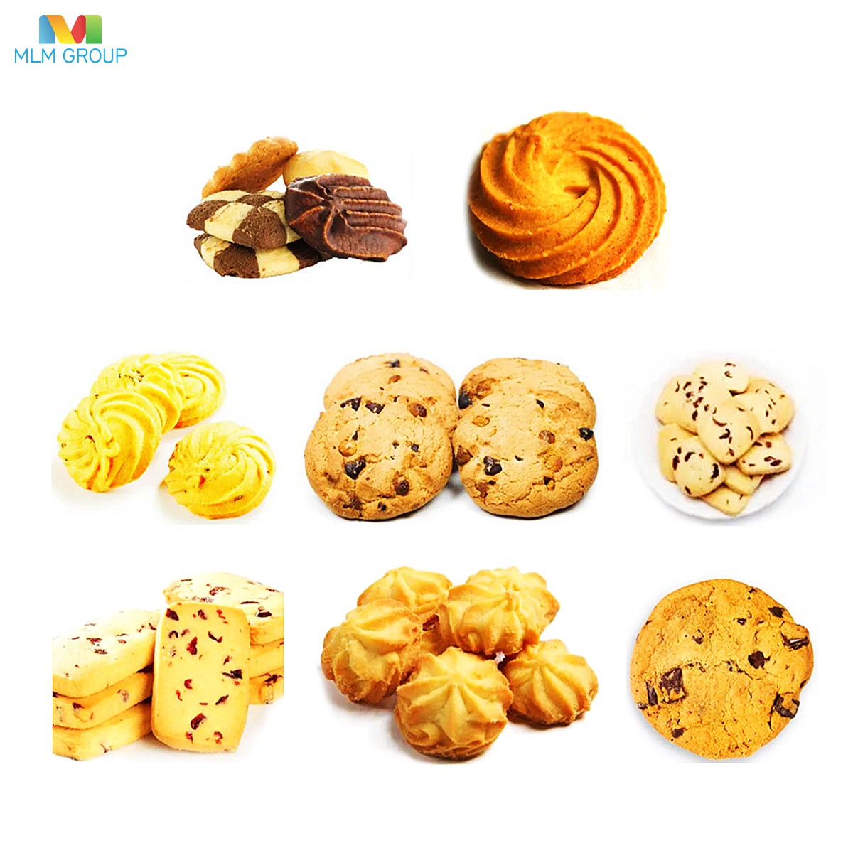 Línea de producción de galletas totalmente automática