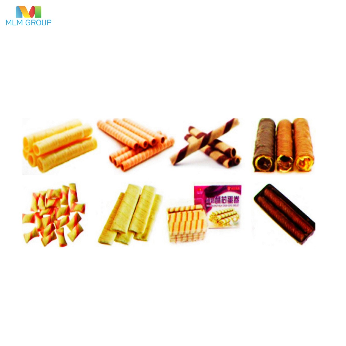 Línea de producción totalmente automática de barritas de galleta