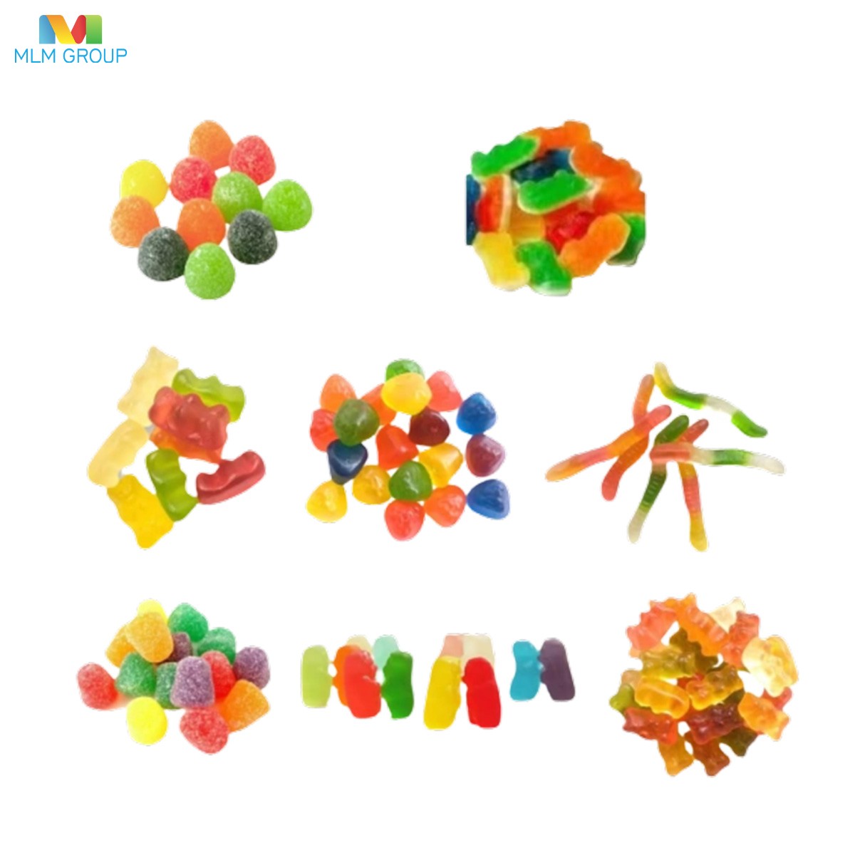 Línea de producción de caramelos de gelatina