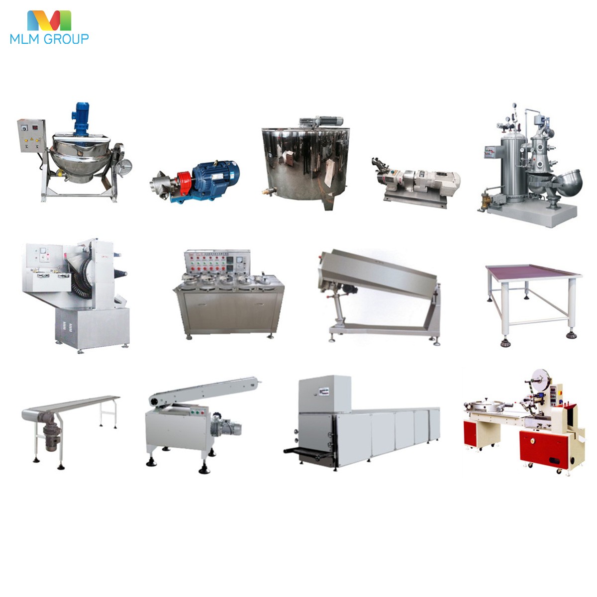 Línea de producción de piruletas moldeadas