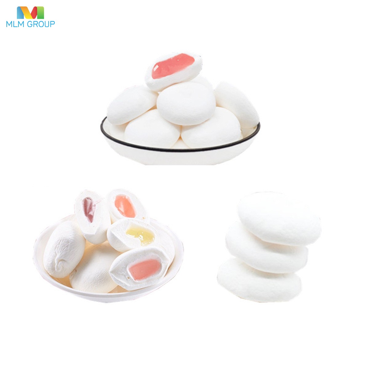 Línea de producción de depósito de malvaviscos