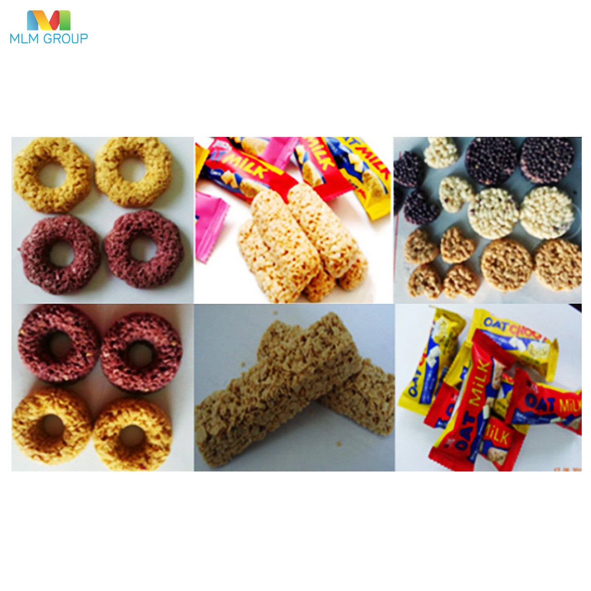 Línea de producción de chocolate con avena