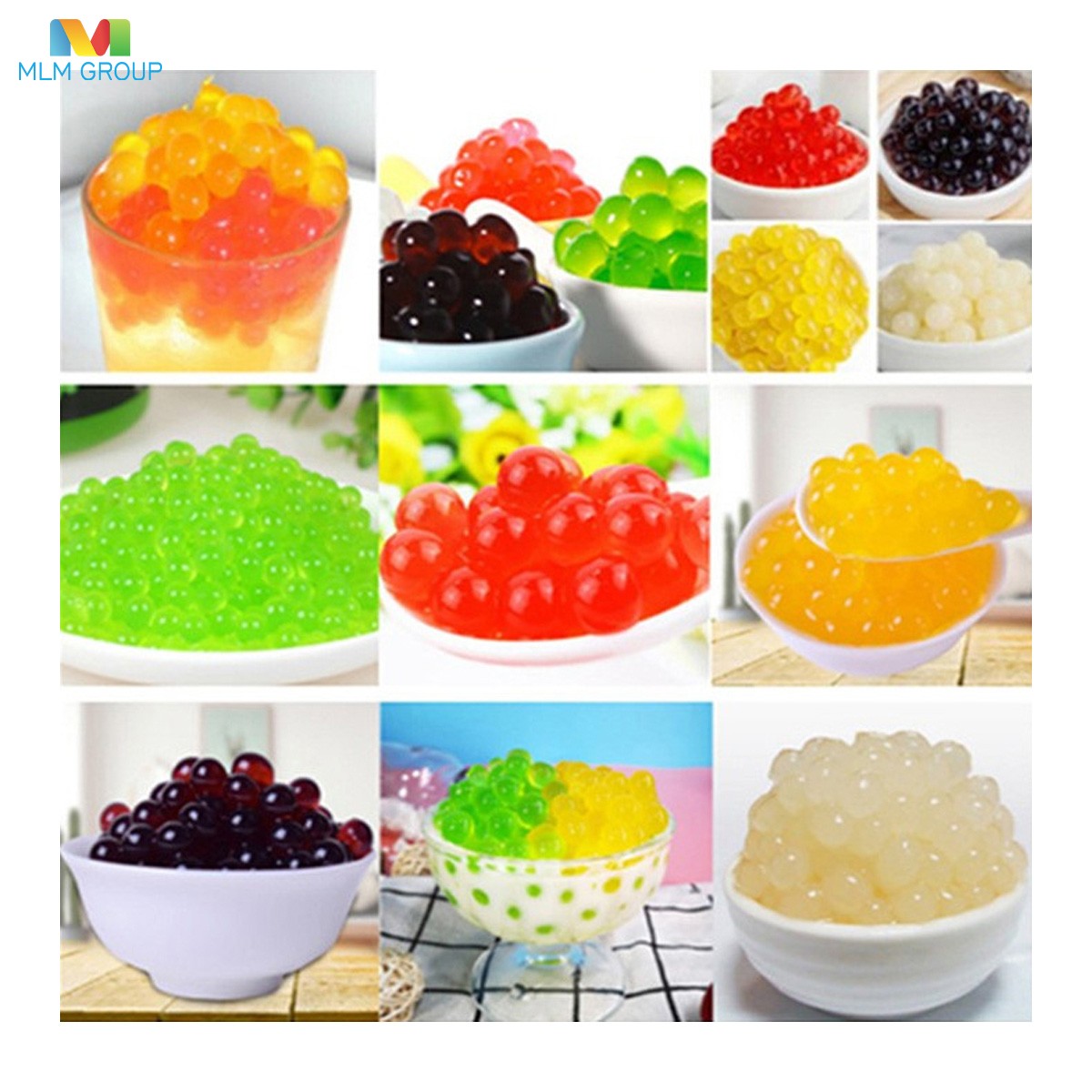 Línea de producción de bolas de boba