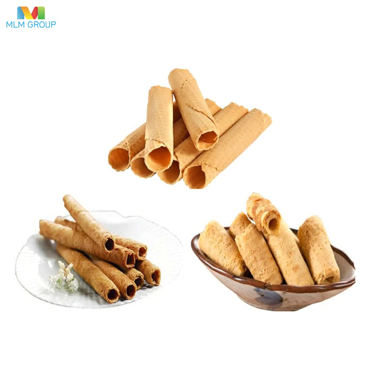 Línea de producción de rollitos de huevo pequeños